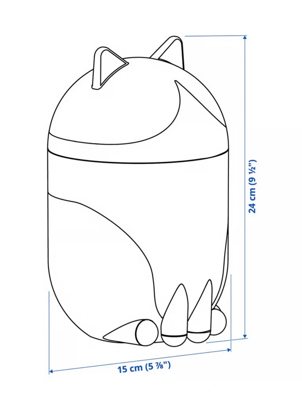 IKEA set cat